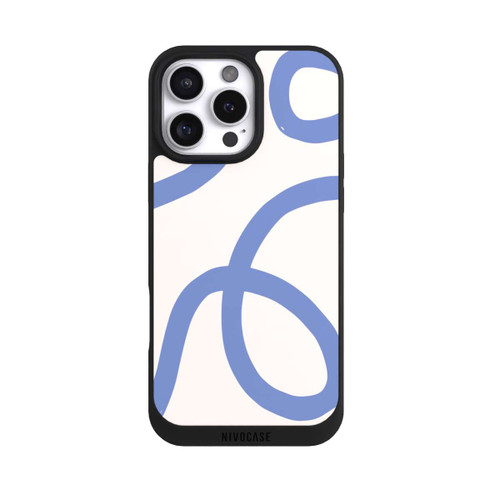 Apple iPhone 16 Pro Max NIVOpure Blue Pattern