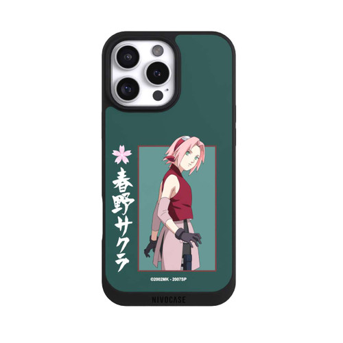 Apple iPhone 16 Pro Max NIVOpure Sakura Grüner Hintergrund