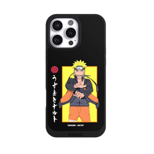 Apple iPhone 16 Pro Max NIVOpure Naruto Kampfposition Schwarz