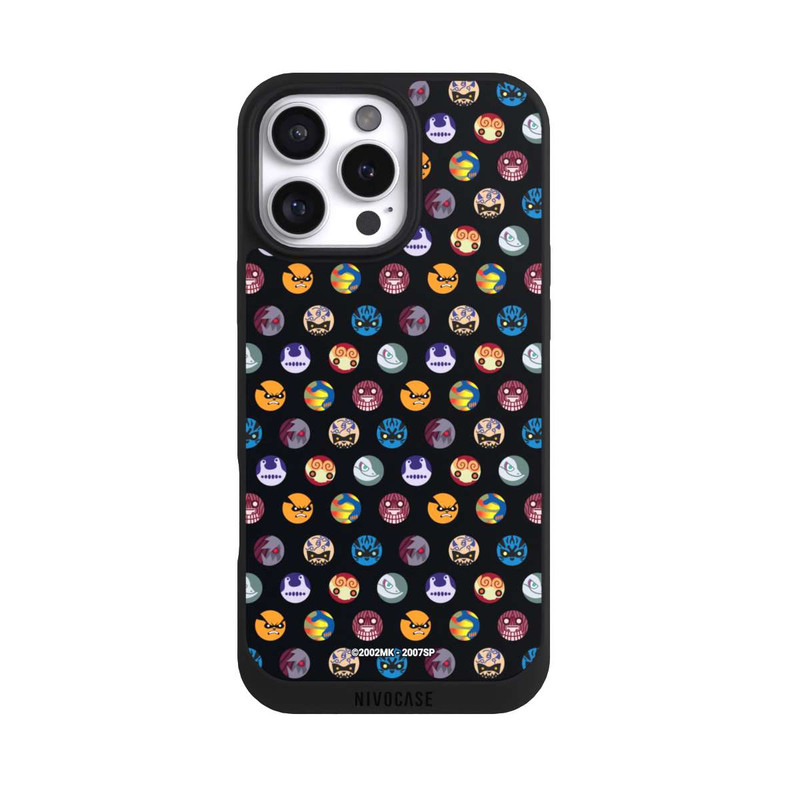 iPhone 16 Pro Max NIVOpure Bijuu motif noir
