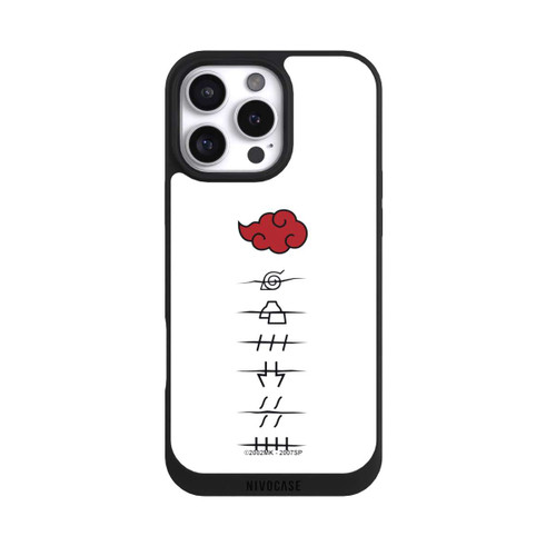Apple iPhone 16 Pro Max NIVOpure Akatsuki Mitgliedersymbole Weiß