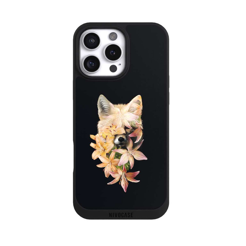 iPhone 16 Pro Max NIVOpure Blumen-Fuchs