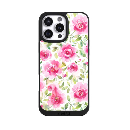 Apple iPhone 16 Pro Max NIVOpure Aquarell Frische Rosen