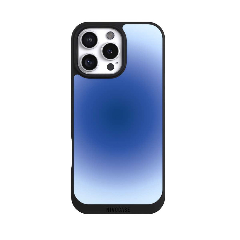 iPhone 16 Pro Max NIVOpure Aura blue circle