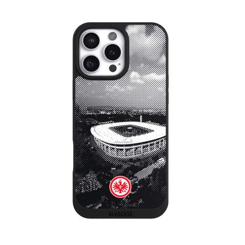 Apple iPhone 16 Pro Max NIVOpure SGE Stadion Schwarz Weiß