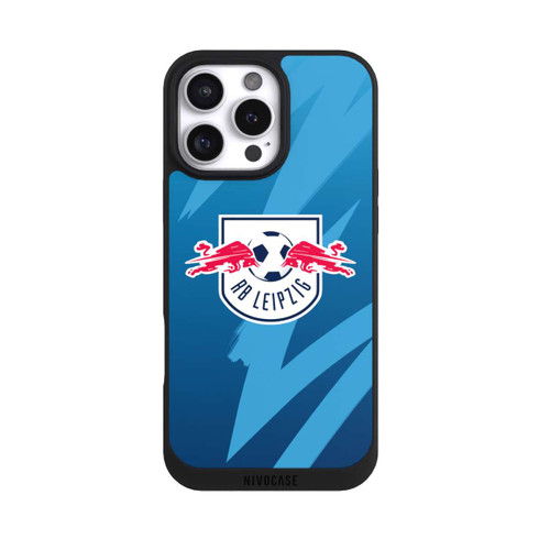 Apple iPhone 16 Pro Max NIVOpure RB Leipzig Pattern Blau