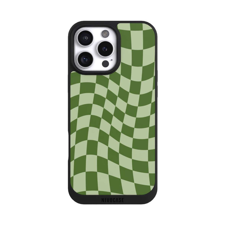 iPhone 16 Pro Max NIVOpure Damier vert