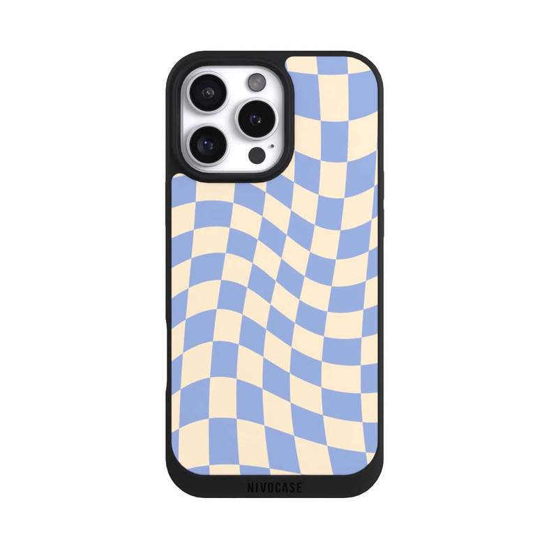 iPhone 16 Pro Max NIVOpure Blue chessboard