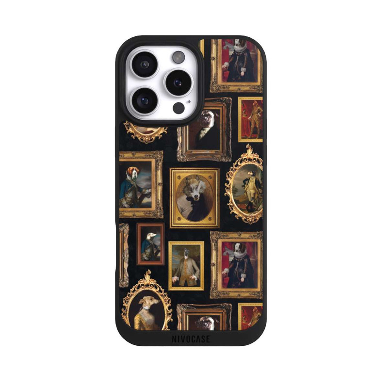 iPhone 16 Pro Max NIVOpure Dog Ancient Frame Pattern with AI