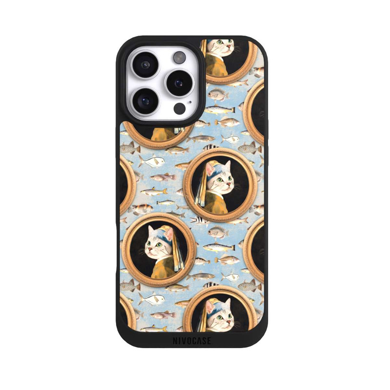 iPhone 16 Pro Max NIVOpure Katzen Muster