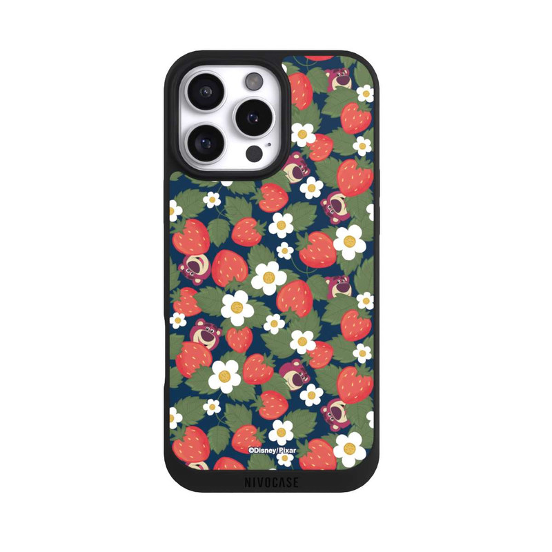 iPhone 16 Pro Max NIVOpure Lotso Toy Story Strawberry Flower Pattern