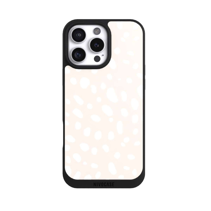 iPhone 16 Pro Max NIVOpure Tiermuster Gepard Hellbraun