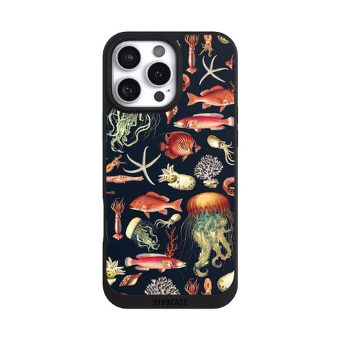 Apple iPhone 16 Pro Max NIVOpure Deep Sea Fish Pattern