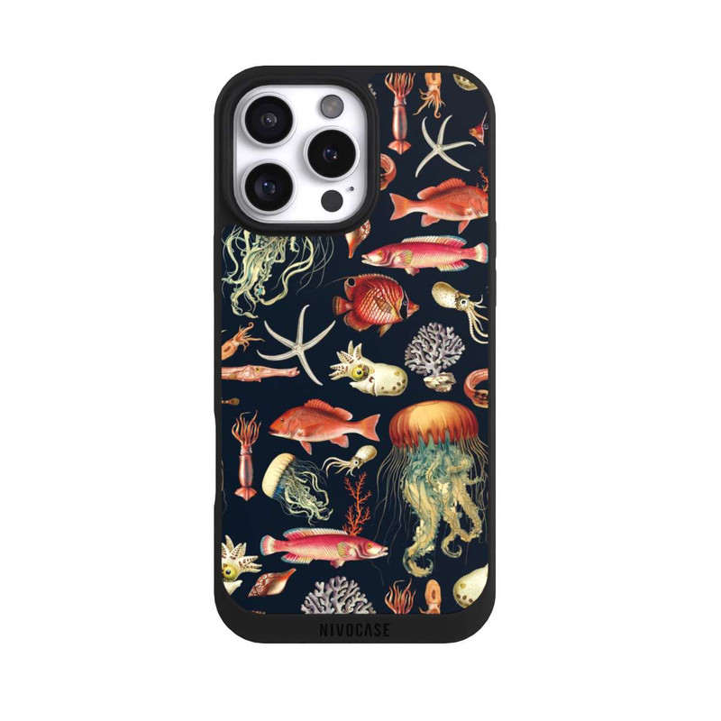 iPhone 16 Pro Max NIVOpure Deep Sea Fish Pattern