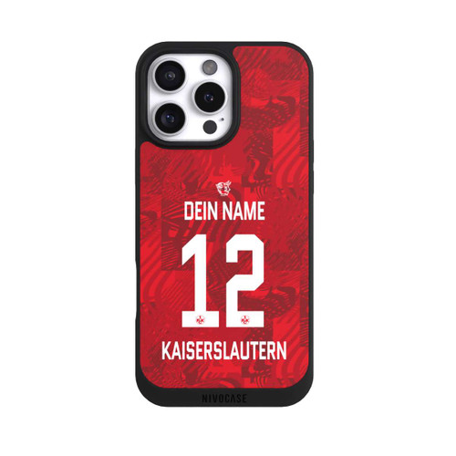 Apple iPhone 16 Pro Max NIVOpure 1. FCK Trikot Personalisierbar
