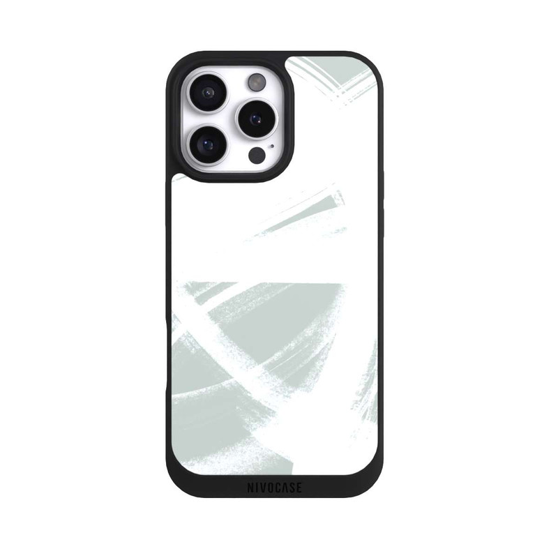 iPhone 16 Pro Max NIVOpure Abstract Brush Strokes Blush