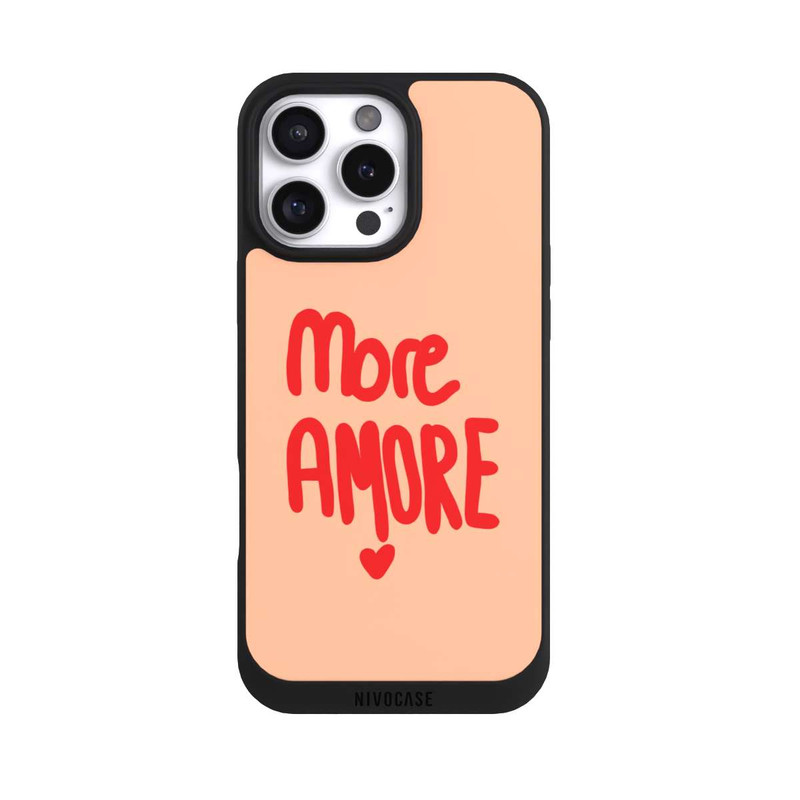 iPhone 16 Pro Max NIVOpure More Amore Typo