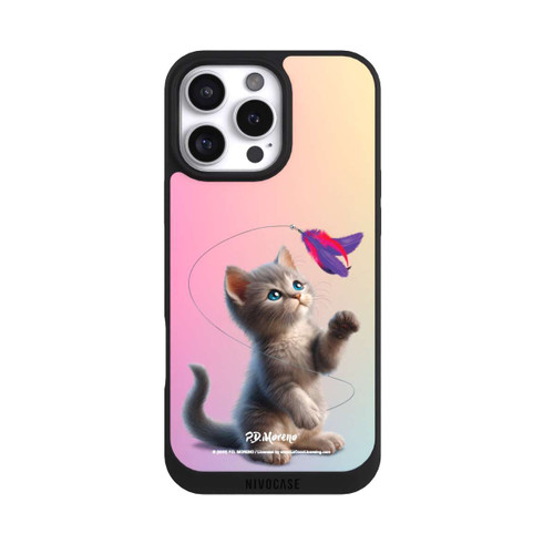 Apple iPhone 16 Pro Max NIVOpure Playing Cat with Feather