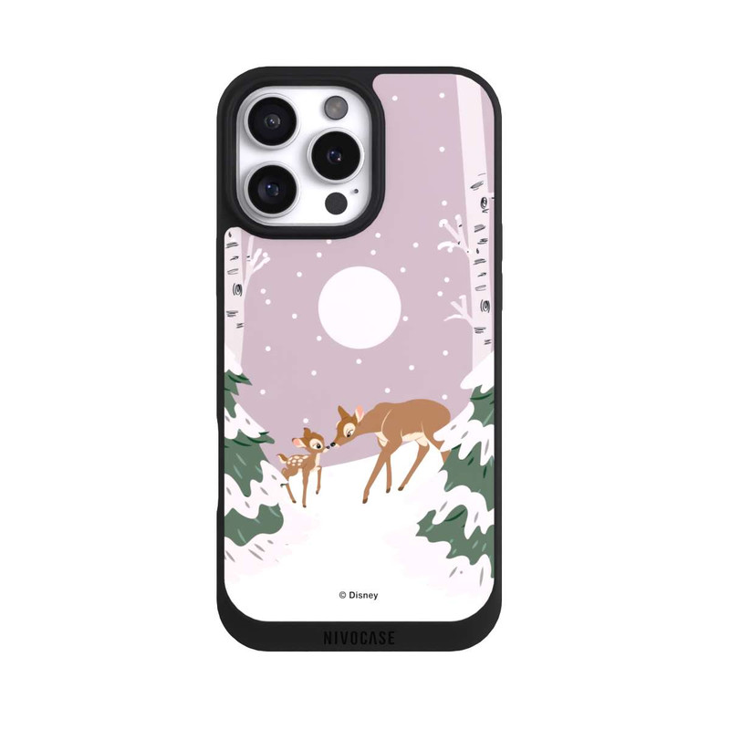 iPhone 16 Pro Max NIVOpure Bambi und Mutter Winterliebe