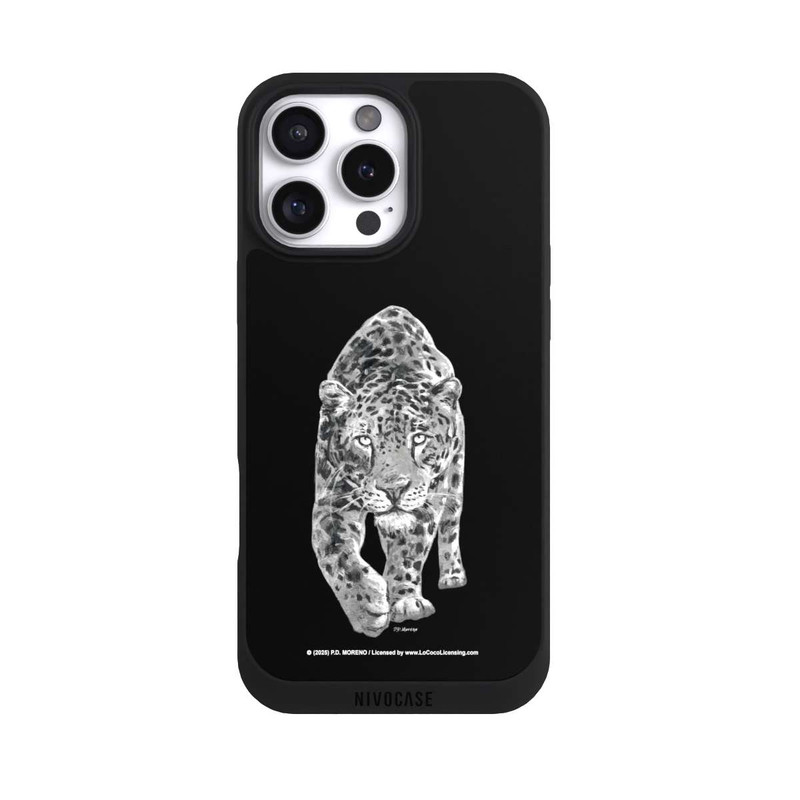 iPhone 16 Pro Max NIVOpure Leopard Schwarz