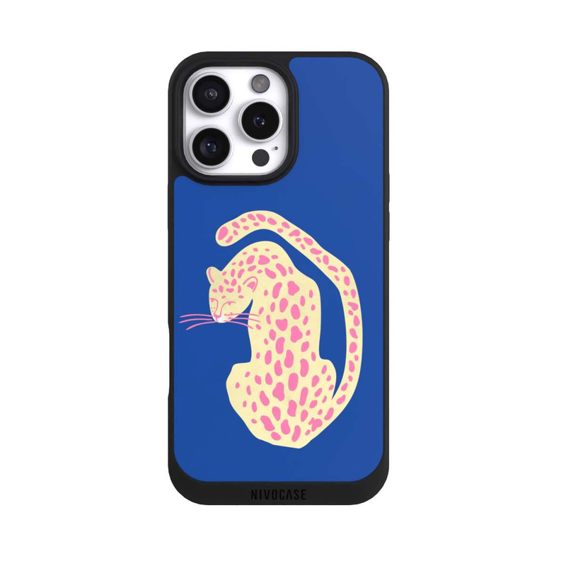 iPhone 16 Pro Max NIVOpure Blue Pink Cat