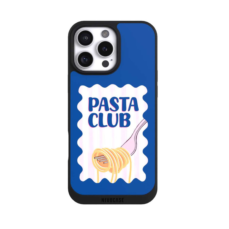iPhone 16 Pro Max NIVOpure Pasta Club in Blue and Pink