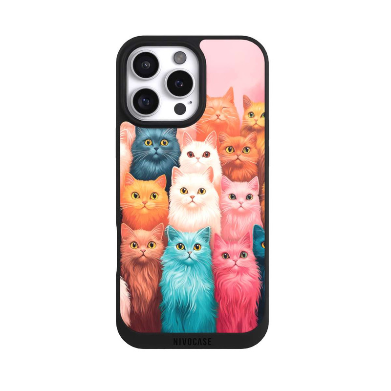iPhone 16 Pro Max NIVOpure Cats Looking