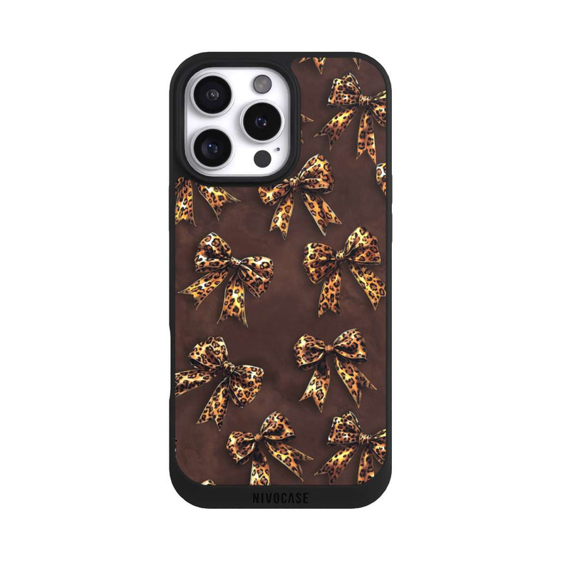 iPhone 16 Pro Max NIVOpure Bows Wild Cheetah