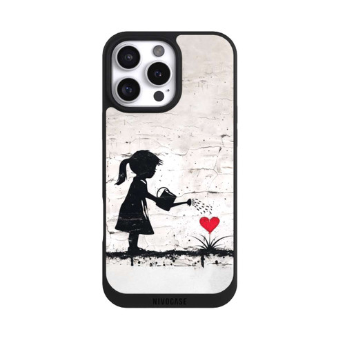 Apple iPhone 16 Pro Max NIVOpure Girl Watering Bunch of Flowers 