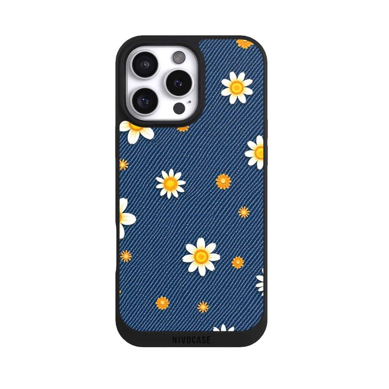 iPhone 16 Pro Max NIVOpure Jeans Flowers with AI
