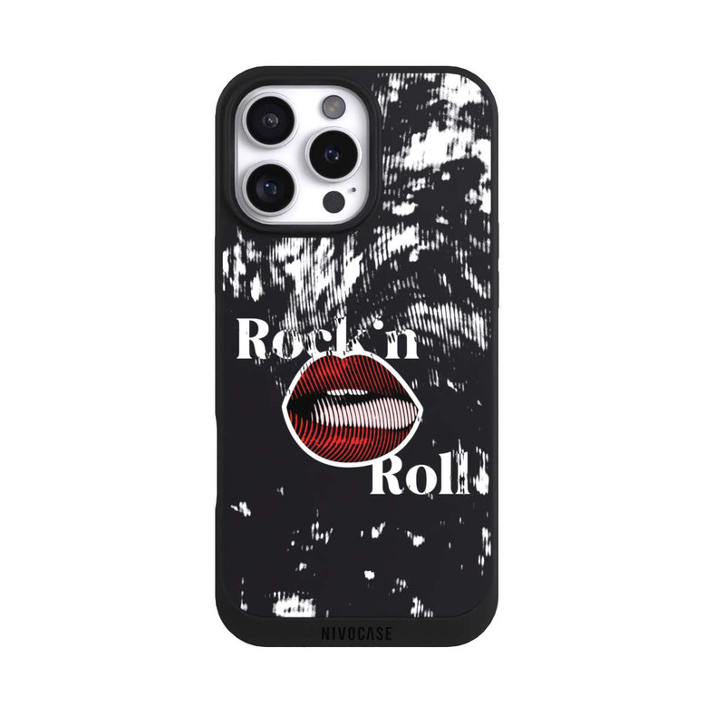 iPhone 16 Pro Max NIVOpure Rock 'n Roll Grid Art