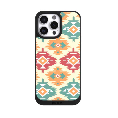 Apple iPhone 16 Pro Max NIVOpure Modern Tribal Boho Aztec Geometric Design 1