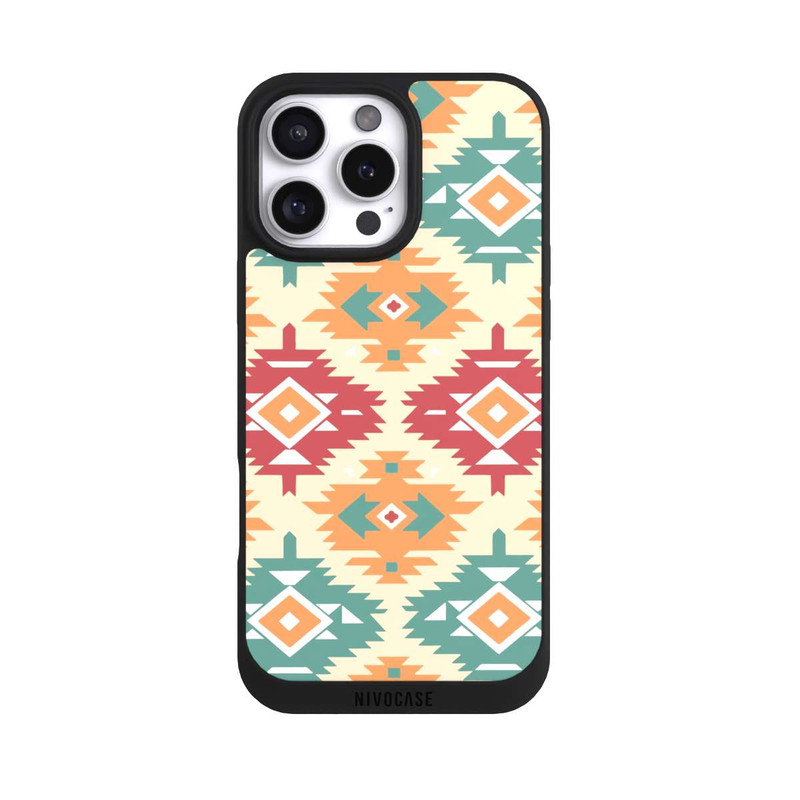 iPhone 16 Pro Max NIVOpure Modern Tribal Boho Aztec Geometric Design 1