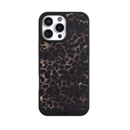 Apple iPhone 16 Pro Max NIVOpure Leo-Muster dunkel