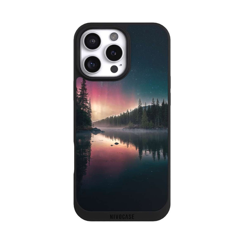 iPhone 16 Pro Max NIVOpure Aurores Boréales Silencieuses avec IA