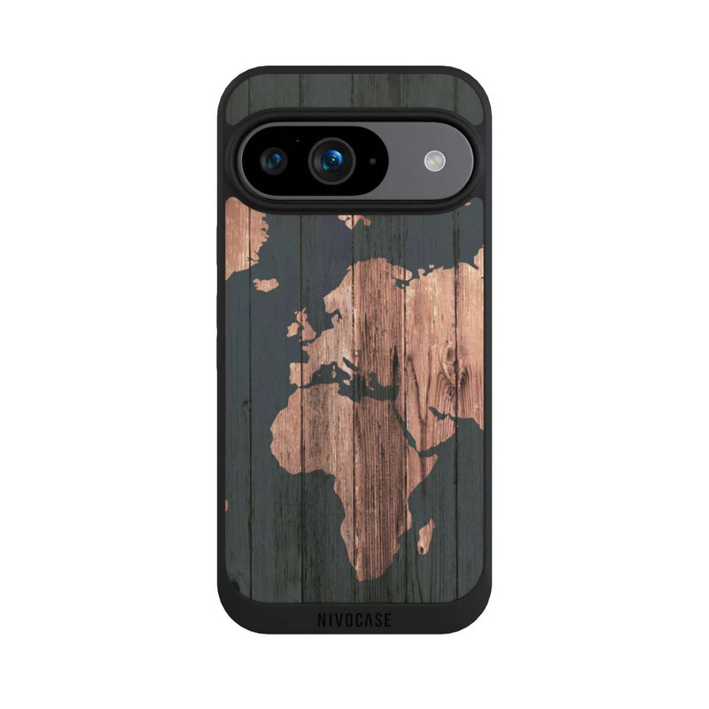 Pixel 9 NIVOpure Wooden World Map