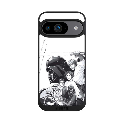 Google Pixel 9 NIVOpure Star Wars Characters - Black and White