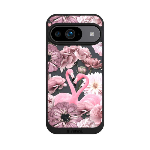 Google Pixel 9 NIVOpure Flamingos in Flower Pattern