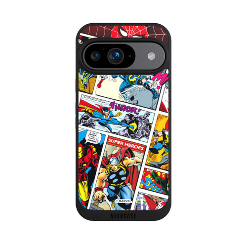 Google Pixel 9 NIVOpure Marvel Retro Comic Blue