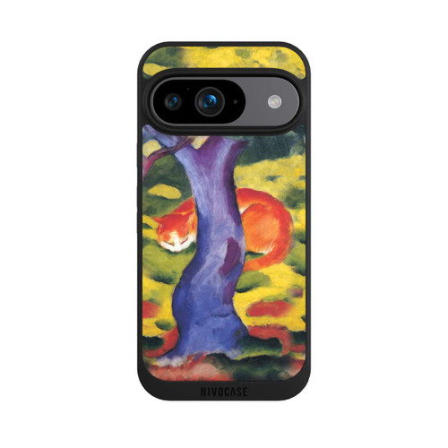 Google Pixel 9 NIVOpure Cat Behind Tree by Franz Marc
