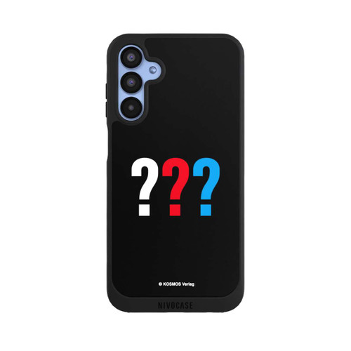 Samsung Galaxy A15 5G NIVOpure Drei Fragezeichen Logo