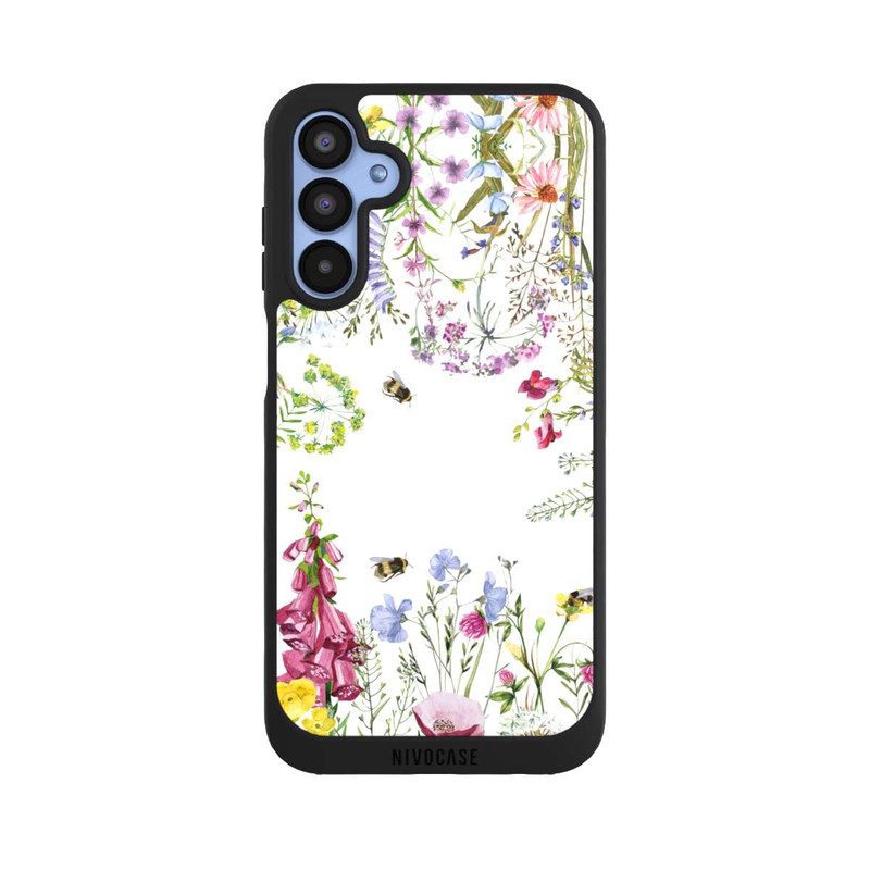 Galaxy A15 5G NIVOpure Cadre de fleurs sauvages des prés d'été