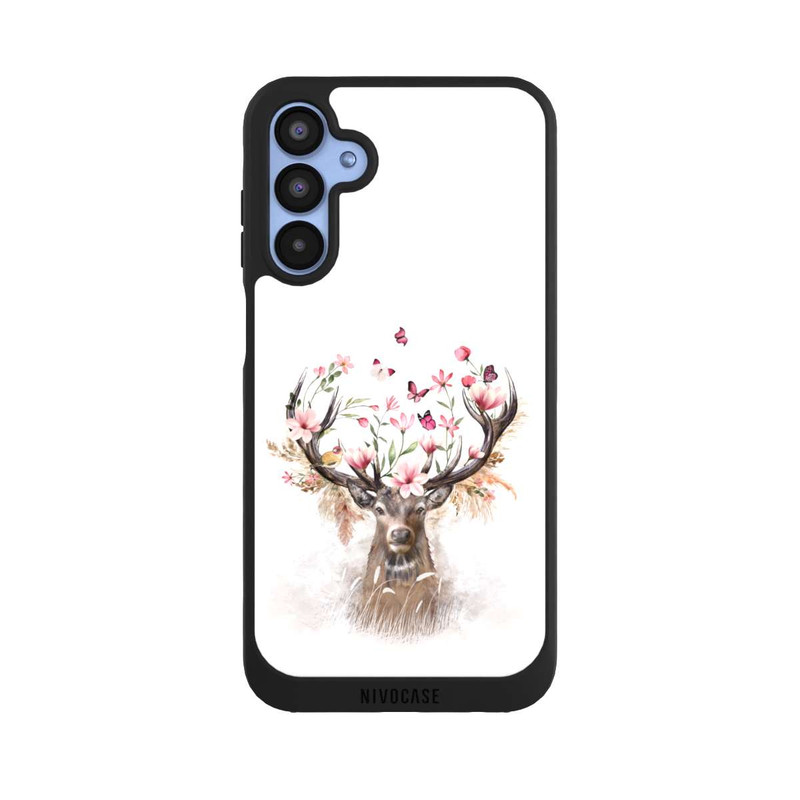 Galaxy A15 5G NIVOpure Hirsch Blumen Geweih