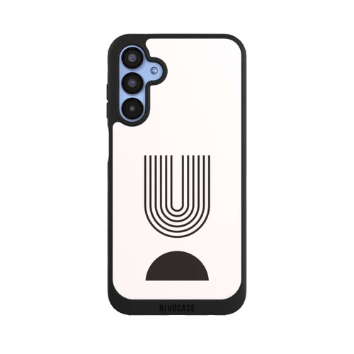 Samsung Galaxy A15 5G NIVOpure Moderne Kunst Schwarze Linien