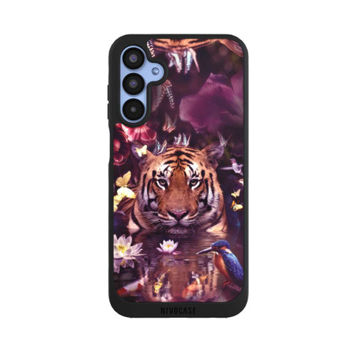 Samsung Galaxy A15 5G NIVOpure Tiger Blumenrahmen