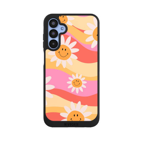 Samsung Galaxy A15 5G NIVOpure Retro Smiles Orange Colorful