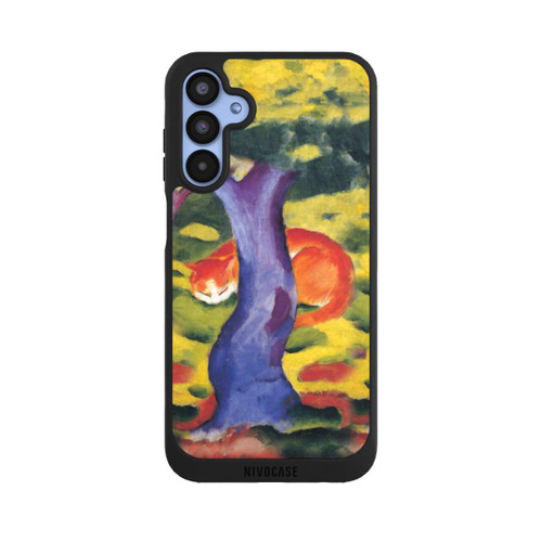 Samsung Galaxy A15 5G NIVOpure Cat Behind Tree by Franz Marc