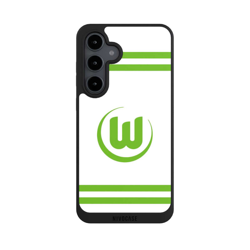 Galaxy S24 FE NIVOpure VfL Wolfsburg Banderole Weiß
