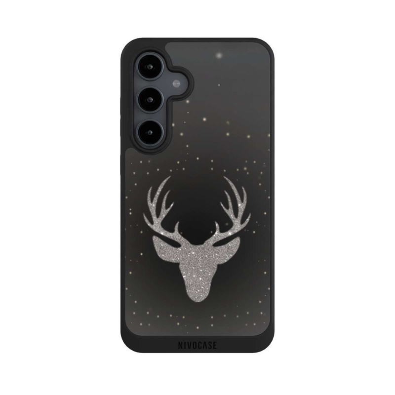 Galaxy S24 FE NIVOpure Hirsch Glitzer Look