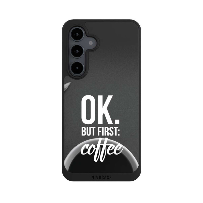 Galaxy S24 FE NIVOpure OK.But first:Coffee